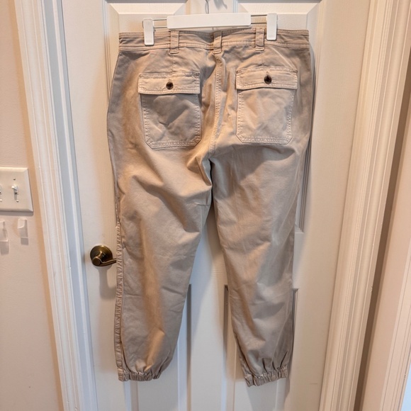 Woman's Khaki Joggers Style Pants, Size 14R, Boden - Picture 10 of 11